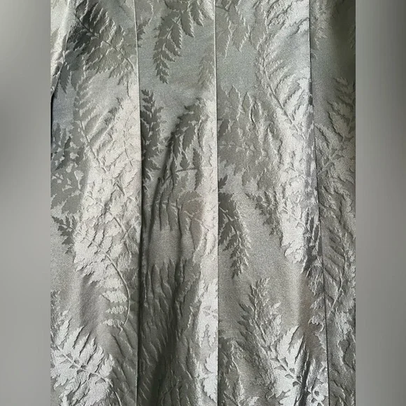 Dana Buchman Embossed Fern Silk Coat - Picture 10 of 10